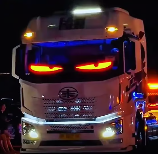 🔥🎁 Lampă colorată pentru ochi cu ecran moale pentru geamurile mașinii