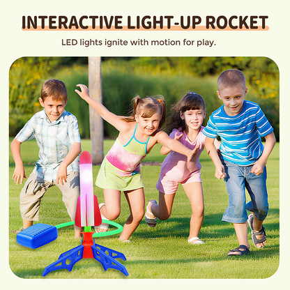 🚀Lansator de rachete LED pentru copii