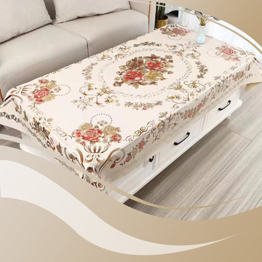 🏵️Față de masă florală multifuncțională, rezistentă la apă, rezistentă la ulei