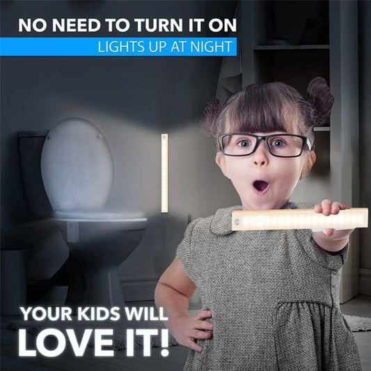 【1 +1 gratuit】Lampă LED magnetică inteligentă cu senzor de mișcare al corpului uman