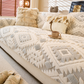 🛋️✨Husă modernă geometrică pentru canapea din pluș