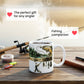 Ceașcă de cafea din ceramică cu motiv pescăresc