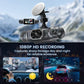 🚗 Cameră de parcare Eagle Eye 360° – 1080P, ecran cu 4 unghiuri de vizualizare, WiFi 📹