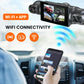 🚗 Cameră de parcare Eagle Eye 360° – 1080P, ecran cu 4 unghiuri de vizualizare, WiFi 📹