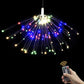 ☀️🎆 Ghirlandă luminoasă cu efect solar – iluminare automată, LED-uri rezistente la apă | Alei de grădină, decorațiuni pentru malul apei și atmosferă festivă 🎉🌿✨