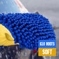 Mop de spălat auto telescopic cu mâner lung din aluminiu durabil
