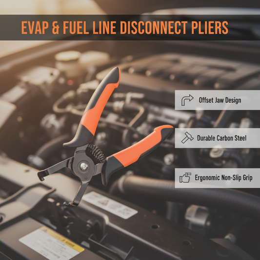 🔧 REDUCERE DE 50%! 🚗 Bară de separare a conductelor de evaporare și de combustibil – Unealtă de precizie, oțel inoxidabil & perfectă pentru reparații auto 🛠️