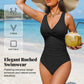☀️🏖️ Costum de baie dintr-o singură piesă pentru femei, cu talie accentuată 🩱 Modelare corporală evidențiată pentru plajă 💕