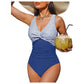 ☀️🏖️ Costum de baie dintr-o singură piesă pentru femei, cu talie accentuată 🩱 Modelare corporală evidențiată pentru plajă 💕