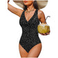 ☀️🏖️ Costum de baie dintr-o singură piesă pentru femei, cu talie accentuată 🩱 Modelare corporală evidențiată pentru plajă 💕