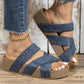 👡 Sandale cu Curele Duble și Platformă – Stil Estival de Top! ☀️