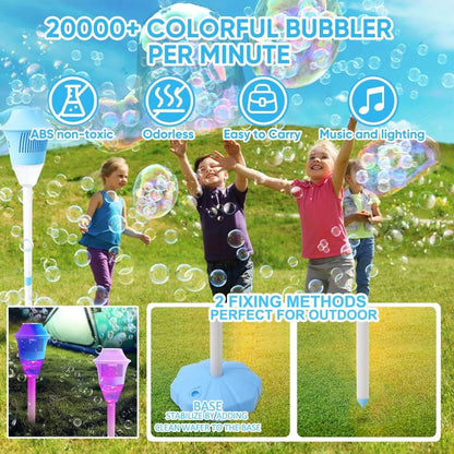 🎈40% REDUCERE de vară⚡ Aparat automat portabil de făcut bule pentru copii – Bule abundente și design portabil