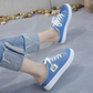 👖 Adidași fără șireturi pentru femei – ușor de încălțat și de scos, cu talpă confortabilă, alegerea perfectă pentru ținutele casual de vară ☀️
