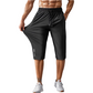 🏃‍♂️ Pantaloni capri sport pentru bărbați – se usucă rapid, sunt elastici și au buzunare cu fermoar sigure ✨