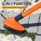 🌿50% REDUCERE ACUM!🧹 Set de 3 perii metalice multifuncționale pentru îndepărtarea buruienilor – Perii rezistente din oțel, mâner ergonomic, ideale pentru terase, alei de acces și cărări de grădină