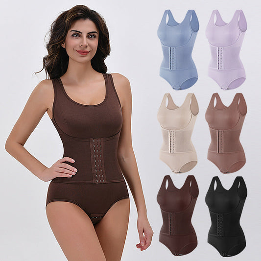Body modelator fără cusături pentru controlul abdomenului