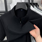 Tricou sport pentru bărbați, cu uscare rapidă și fermoar pe jumătate