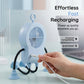 🤖 40% REDUCERE! 💨 Ventilator de birou robotizat flexibil cu lumină LED – brațe flexibile, afișaj digital și încărcare prin port Type-C – un companion drăguț pentru răcorire 🔋