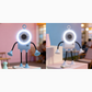 🤖 40% REDUCERE! 💨 Ventilator de birou robotizat flexibil cu lumină LED – brațe flexibile, afișaj digital și încărcare prin port Type-C – un companion drăguț pentru răcorire 🔋