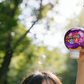 Jucărie pentru bule de săpun cu motive de fructe, pentru exterior