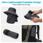 👒☀️ Pălărie de soare cu boruri largi și pelerină de protecție pentru ceafă – respirabilă, cu protecție UV 🏕️ perfectă pentru grădinărit, plajă, pescuit, golf, drumeții și zilele toride de vară 💚