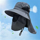 👒☀️ Pălărie de soare cu boruri largi și pelerină de protecție pentru ceafă – respirabilă, cu protecție UV 🏕️ perfectă pentru grădinărit, plajă, pescuit, golf, drumeții și zilele toride de vară 💚