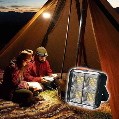 Lampă de lucru portabilă cu energie solară, cu 4 moduri de iluminare