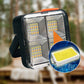 Lampă de lucru portabilă cu energie solară, cu 4 moduri de iluminare