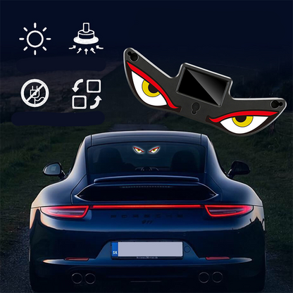 ⏳Reducere de 50% pentru o perioadă limitată⏰ Lumină de avertizare LED pentru mașină „Ochiul Diavolului”, alimentată cu energie solară🚗👀💡