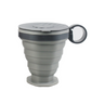 Ceașcă de cafea pliabilă din silicon, cu capac