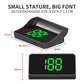 Vitezometru digital GPS pentru vehicule HUD