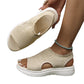 👡Sandale de damă din tricot respirabil, cu talpă groasă — ✨ Confortul unei norișoare