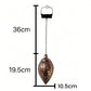 Solar Powered Teardrop Lantern for Garden Decor