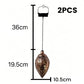 Solar Powered Teardrop Lantern for Garden Decor