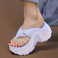 【EU36-40】👡Sandale cu platformă pentru femei, tip șlapi