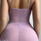 💃🔥Rochie sexy cu bretele subțiri și tanga – un set din două piese