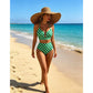 👙Modul „vacanță”: ACTIVAT🌴Set de bikini pentru femei, cu talie înaltă și bretele în formă de U