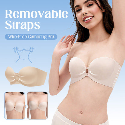 👙 Sutien Fără Balene cu Bretele Detașabile – Confort și Susținere Naturală! ✨