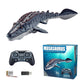 Jucărie telecomandată pe frecvența de 2,4 GHz, în formă de mosasaur, cu jet de apă