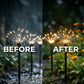 🏆REDUCERE DE 50% ÎN ULTIMA ZI DE VÂNZARE!!Lămpi solare de grădină în formă de artificii, cu țepușă