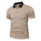 Tricou casual cu guler, croială slim fit, pentru bărbați