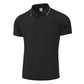 Tricou casual cu guler, croială slim fit, pentru bărbați