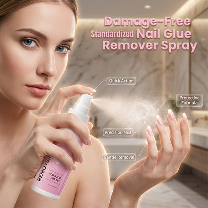 🔥Promoție limitată: 50% REDUCERE🔥Spray pentru îndepărtarea gelului cu adeziv solid pentru unghiile false