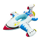 ✈️ Balon gonflabil în formă de avion pentru copii 🧒