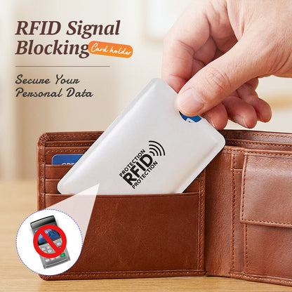 🛡️ REDUCERE DE 50% ACUM! 🔒 Protecție pentru carduri de credit împotriva tehnologiei RFID – Folie de aluminiu ultra-subțire care împiedică scanarea și demagnetizarea 🧾