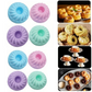 🧁 Set de forme din silicon pentru gogoși – Antiaderențe, rezistente la căldură, ușor de scos – Plată la livrare 🍩