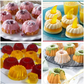 🧁 Set de forme din silicon pentru gogoși – Antiaderențe, rezistente la căldură, ușor de scos – Plată la livrare 🍩
