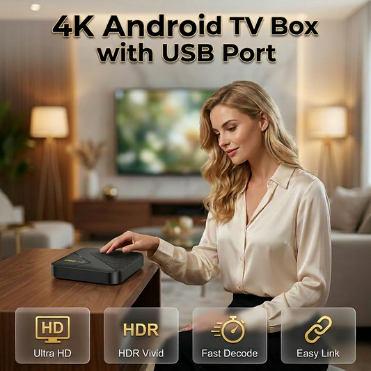 Android TV Box cu Bluetooth