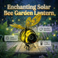 🌙🍃50% REDUCERE! Lumină solară suspendată în formă de albină – lumină caldă de chihlimbar, fără pâlpâiri, perfectă pentru petreceri în grădină, camping sau camerele copiilor 🌞🌜