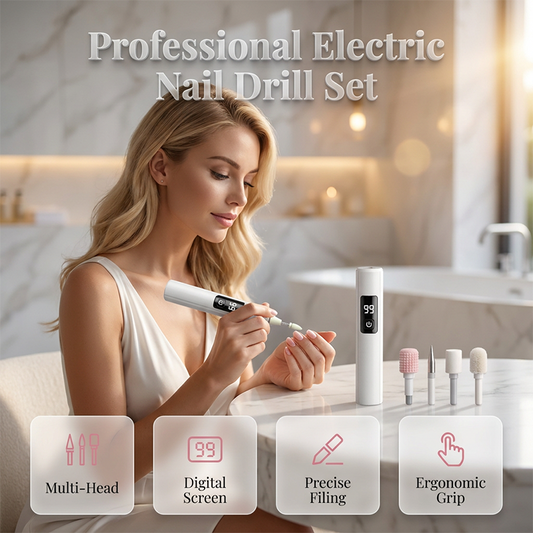 🔥ULTIMA ZI: CUMPĂRĂ 1, PRIMEȘTI 1 GRATIS!!💞Mașină profesională electrică de lustruit unghiile 5-în-1 ✨